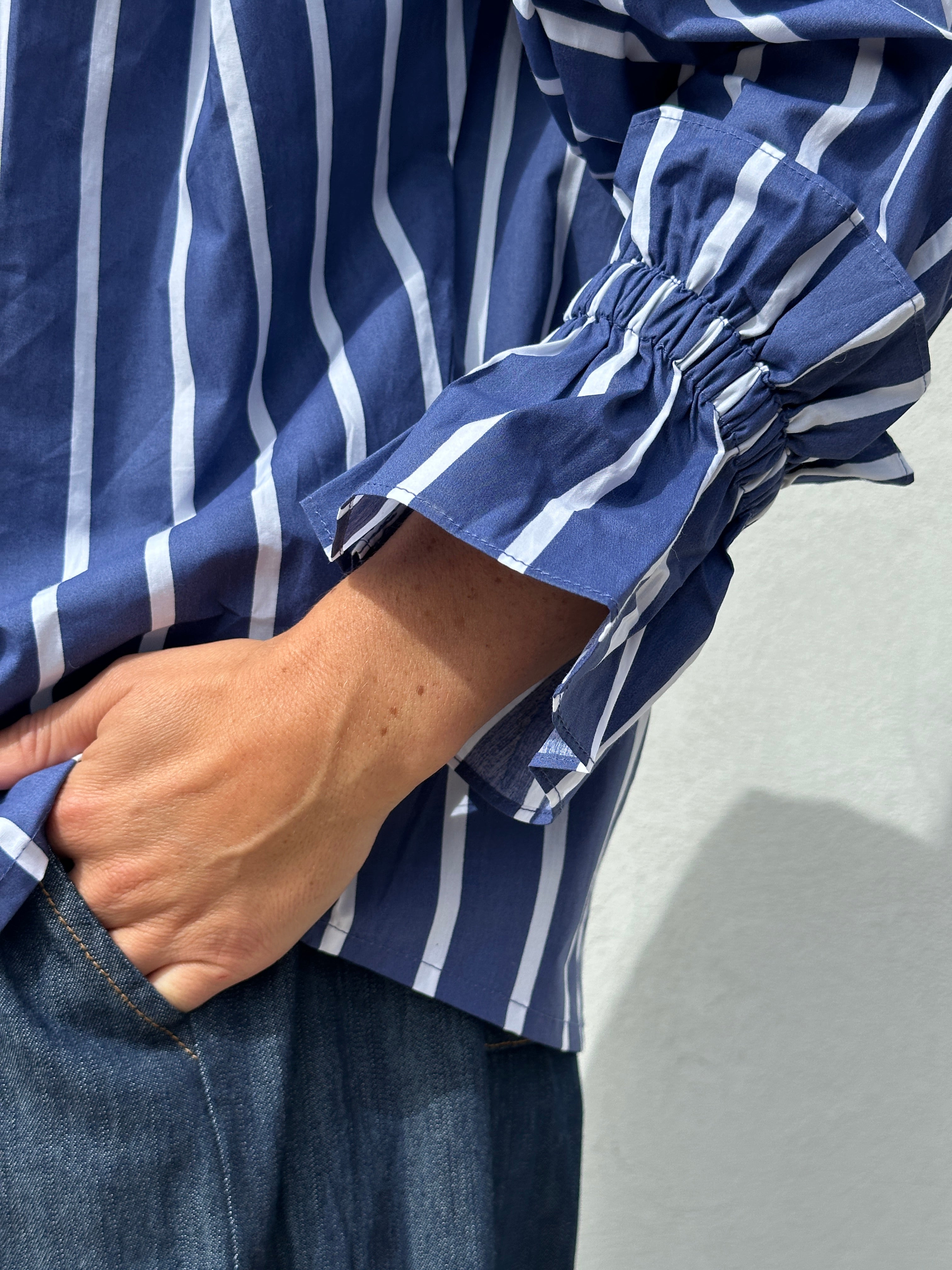 Gaspar 2607330 Himalaya shirt stripe blue