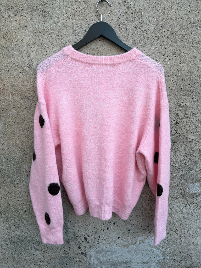 Boho Love B1320 strik DOTS rosa