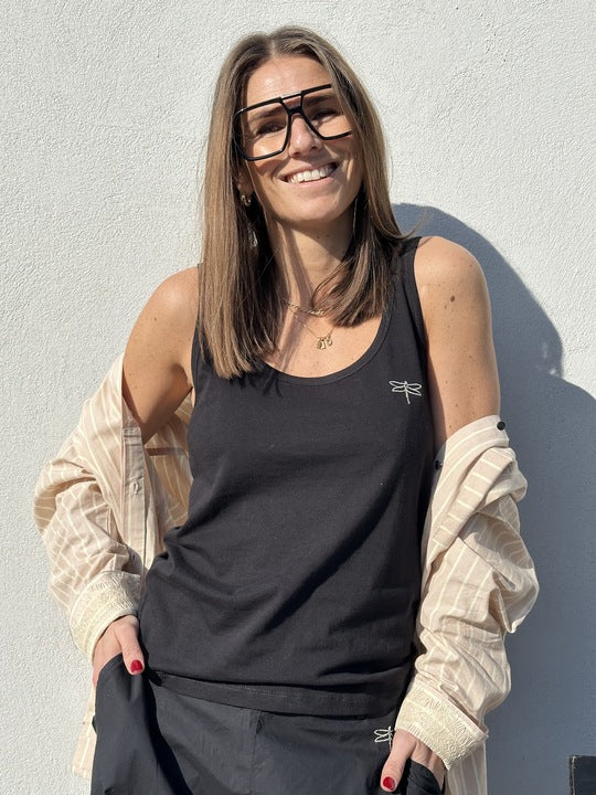 Gaspar 2601301 Osaka tanktop black