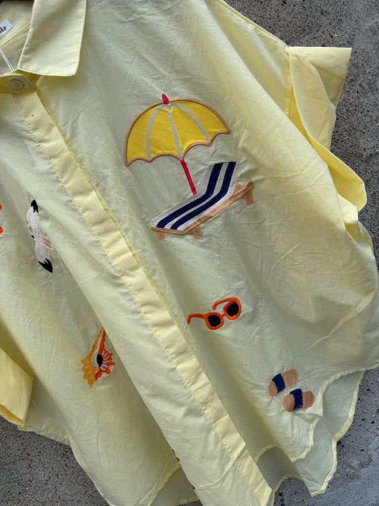 Beach 10085 shirt yellow