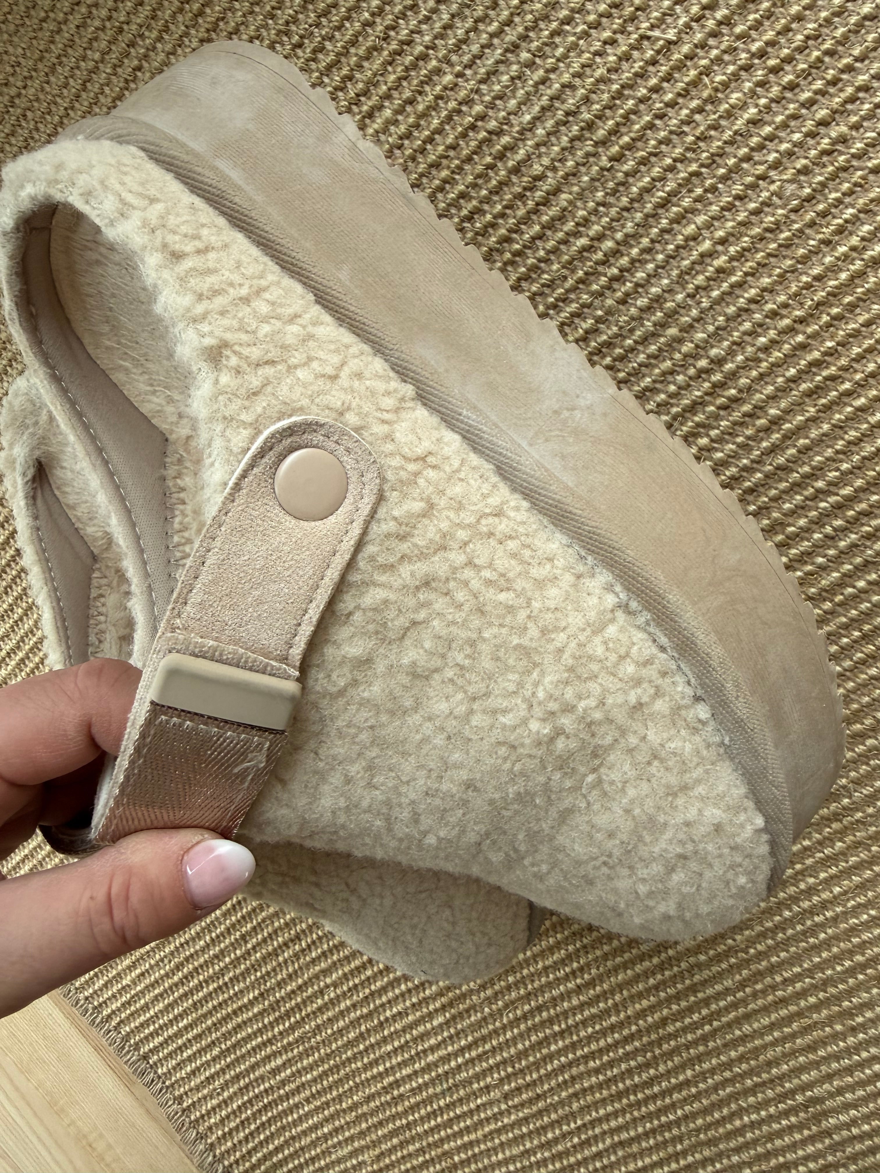 Qnuz 7752 sheep shoe beige