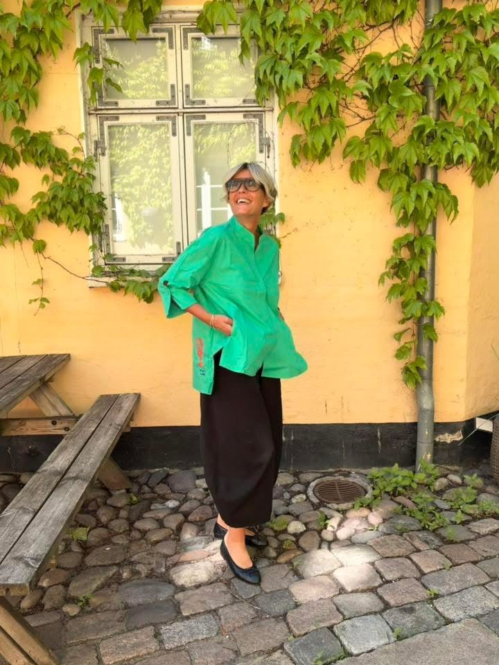 WAUW Luna shirt lobster green