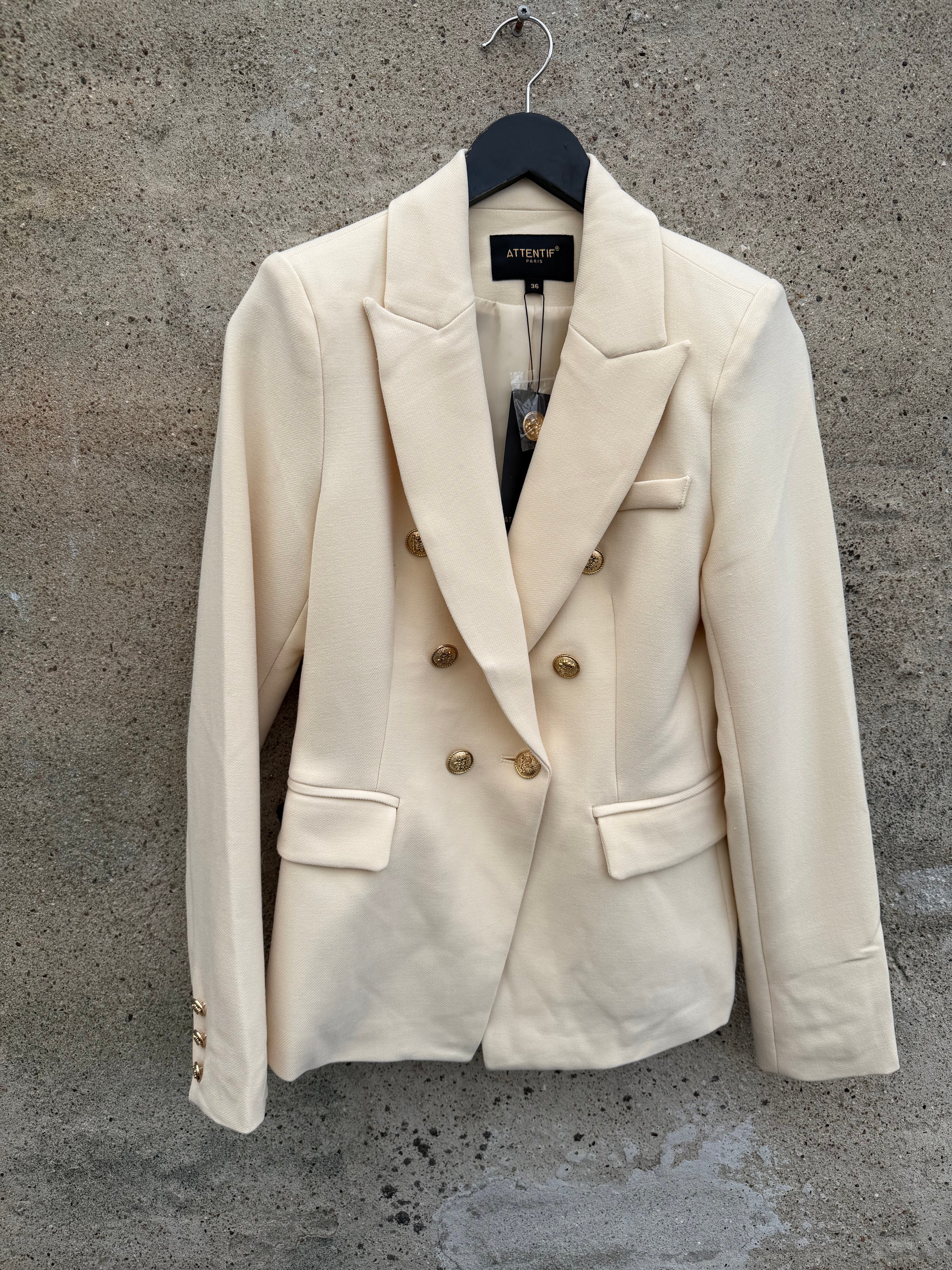 By Engbork Aubin blazer cream