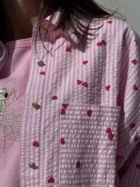 Gaspar 2601348 Skagen shirt heart pink