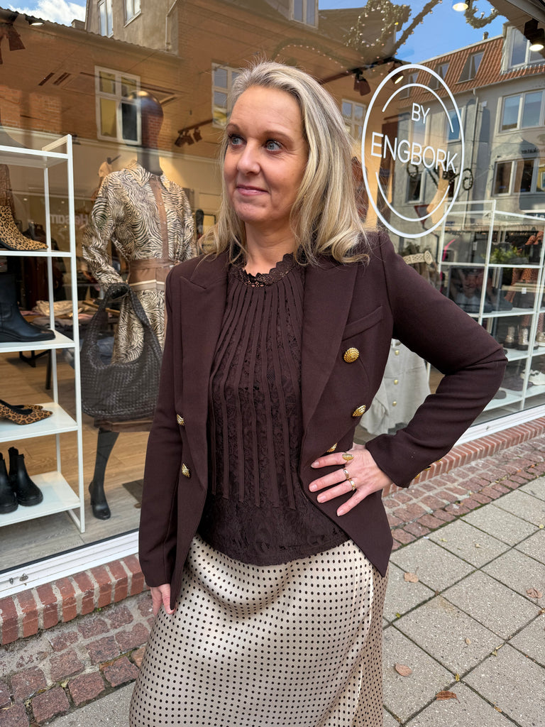 By Engbork Eleanor blazer gold brown