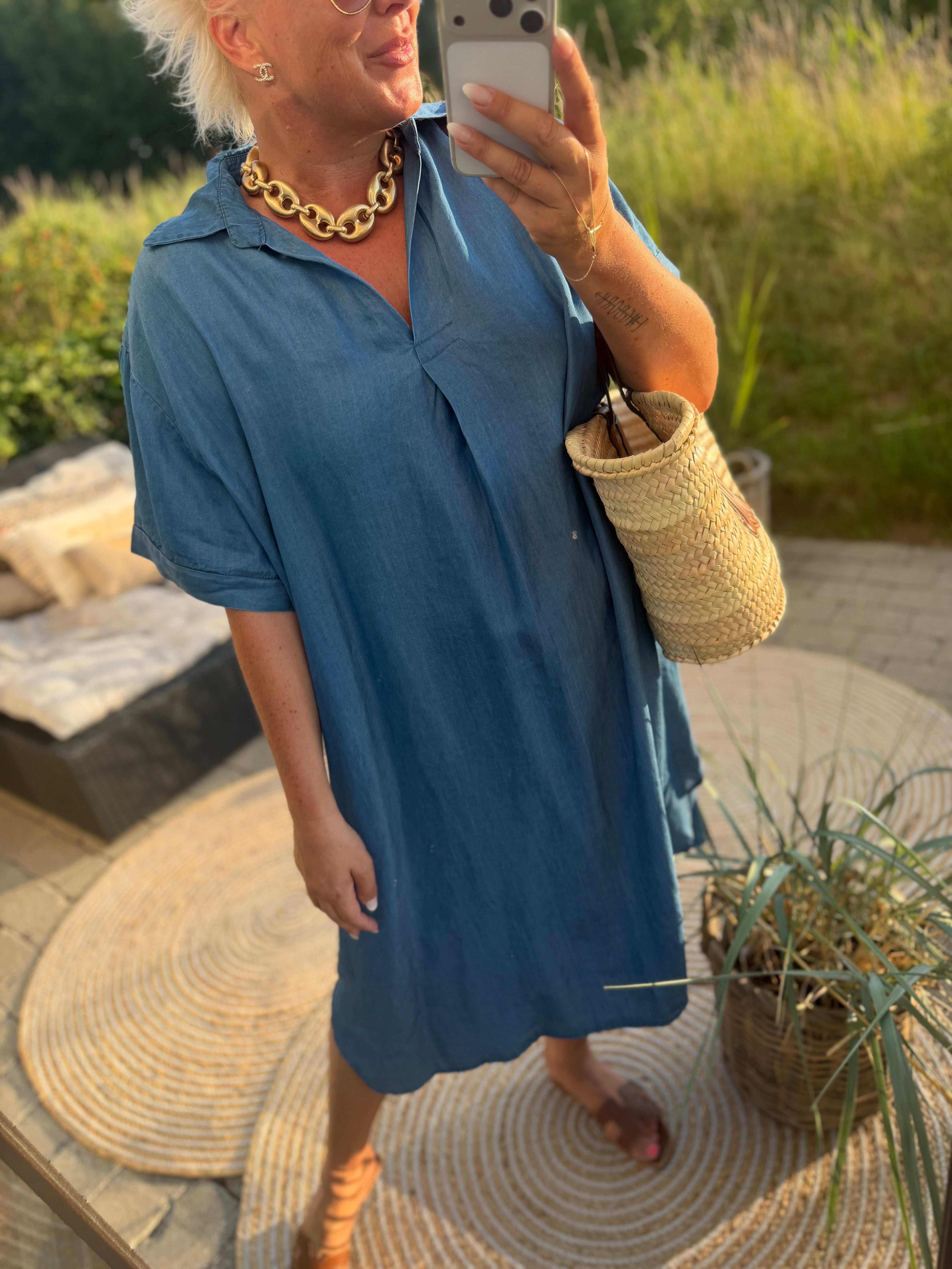 By Engbork Vence dress denim