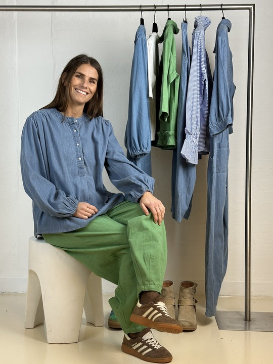 Gaspar 2510343 Læsø denim shirt blue