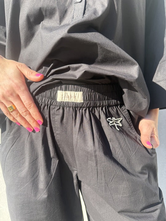 Gaspar 2510925 Honolulu poplin black