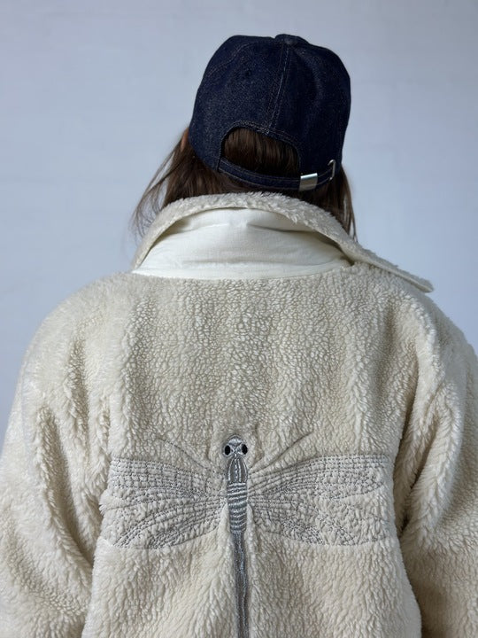 Gaspar 2510505 Harlem duffy jacket off white