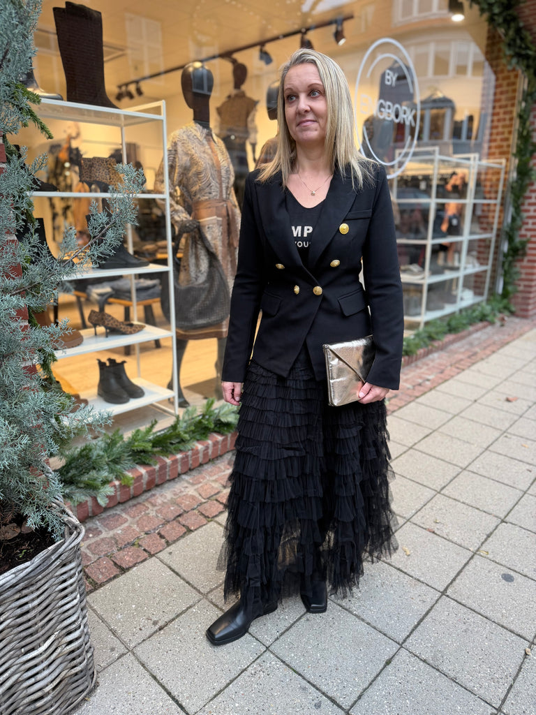 By Engbork Eleanor blazer gold black