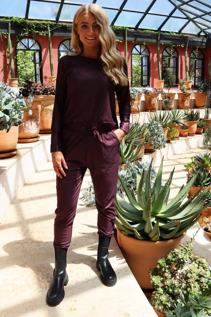 Liberte 9500 Alma bukser Bordeaux