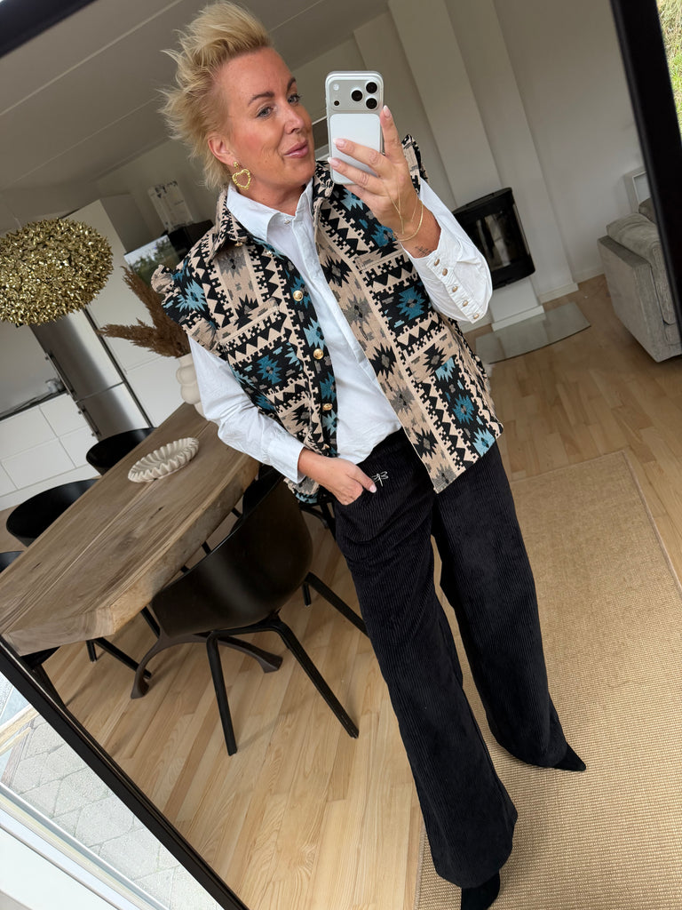 Gaspar 2510314 Toronto waistcoat blue