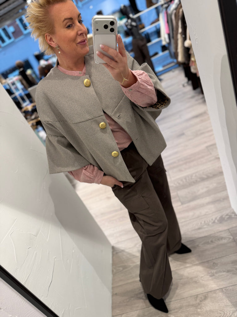 By Engbork Gina jakke boleo brown