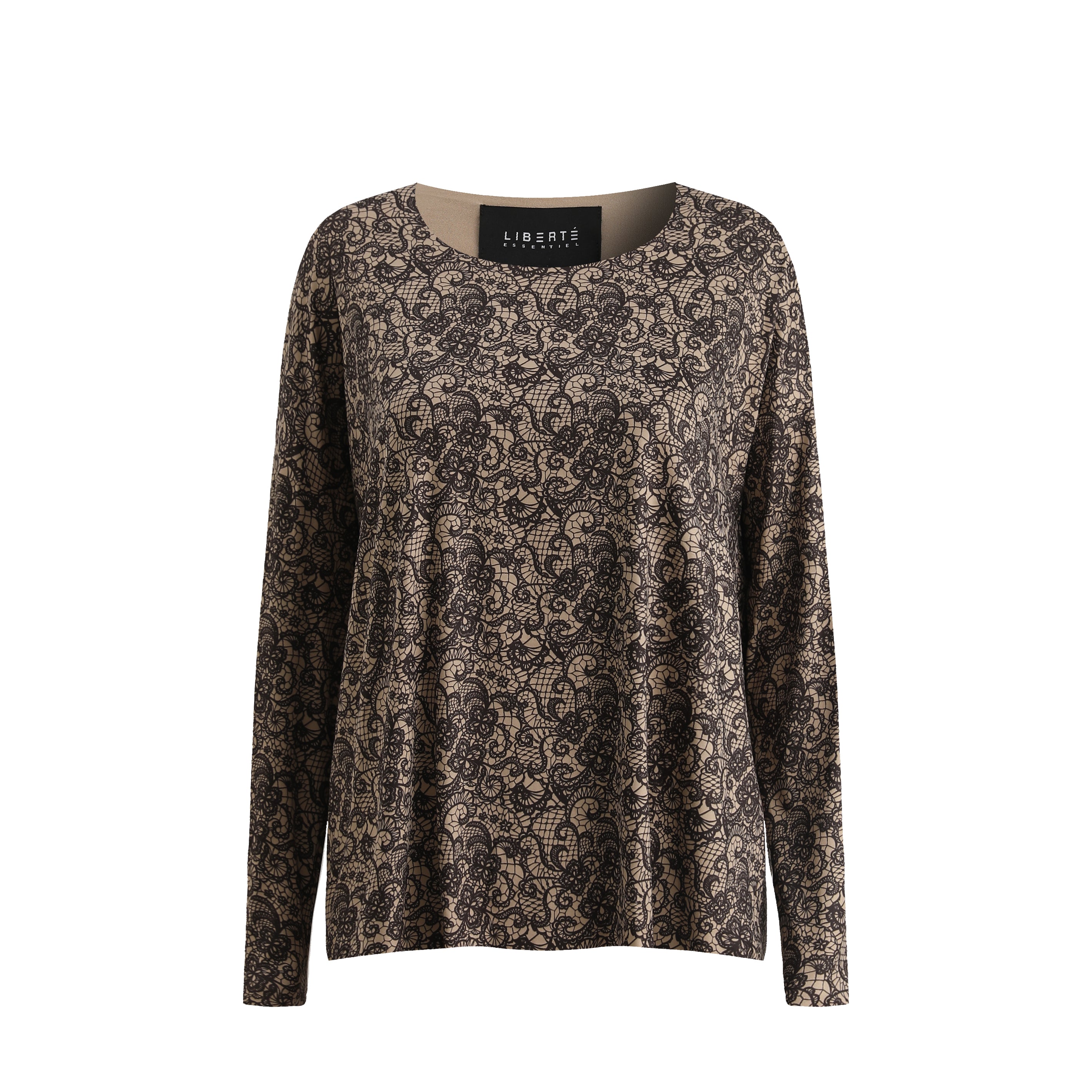 Liberte 9504 Alma LS top lace mocca