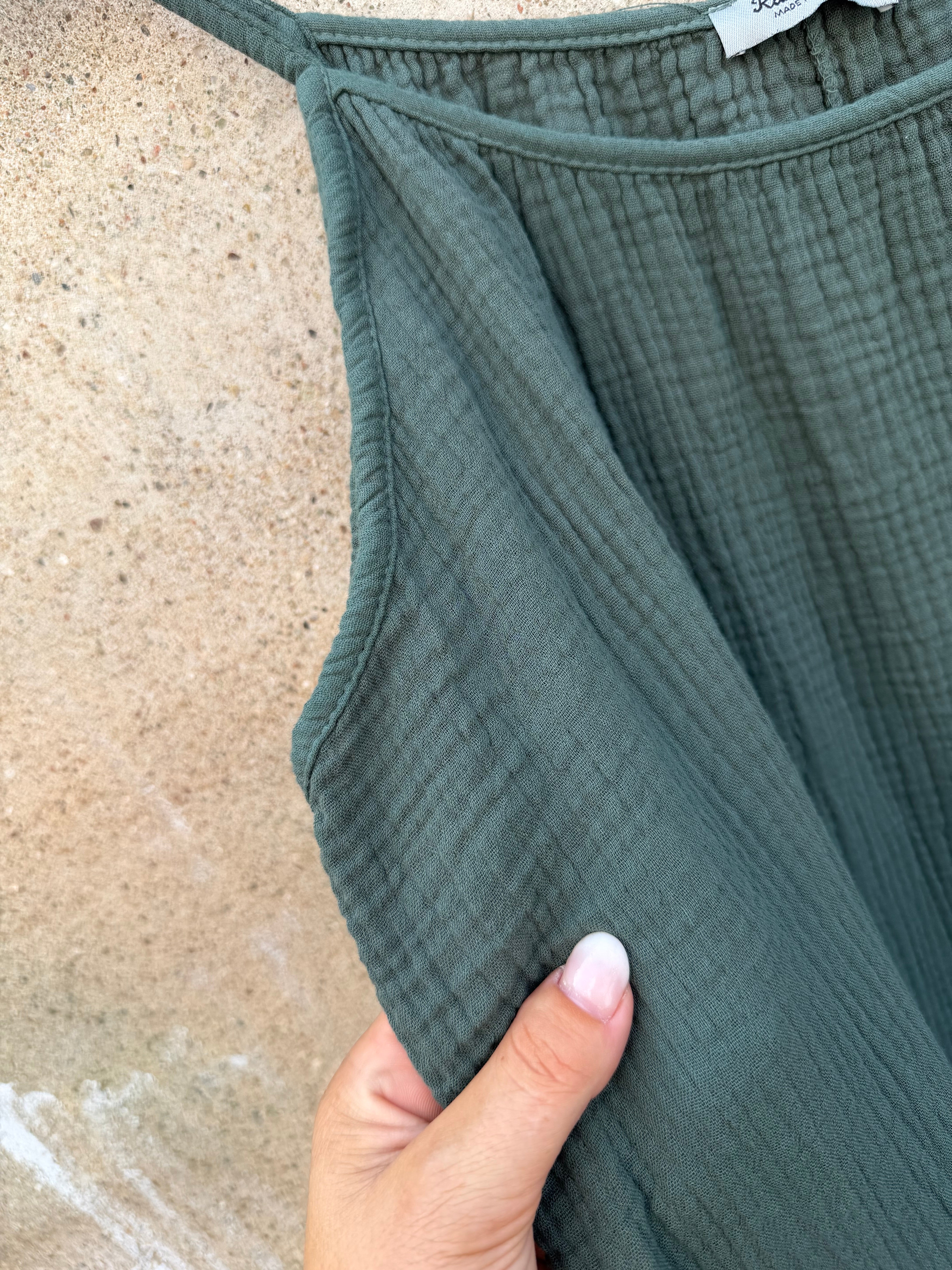 By Engbork Nelly dress dusty olive