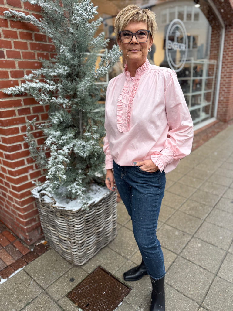 Boho Love B1197 skjorte flæse rose