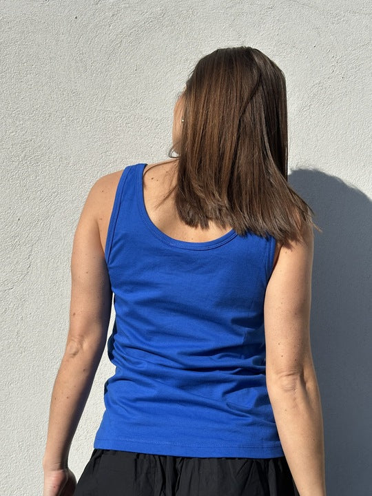 Gaspar 2601301 Osaka tanktop blue
