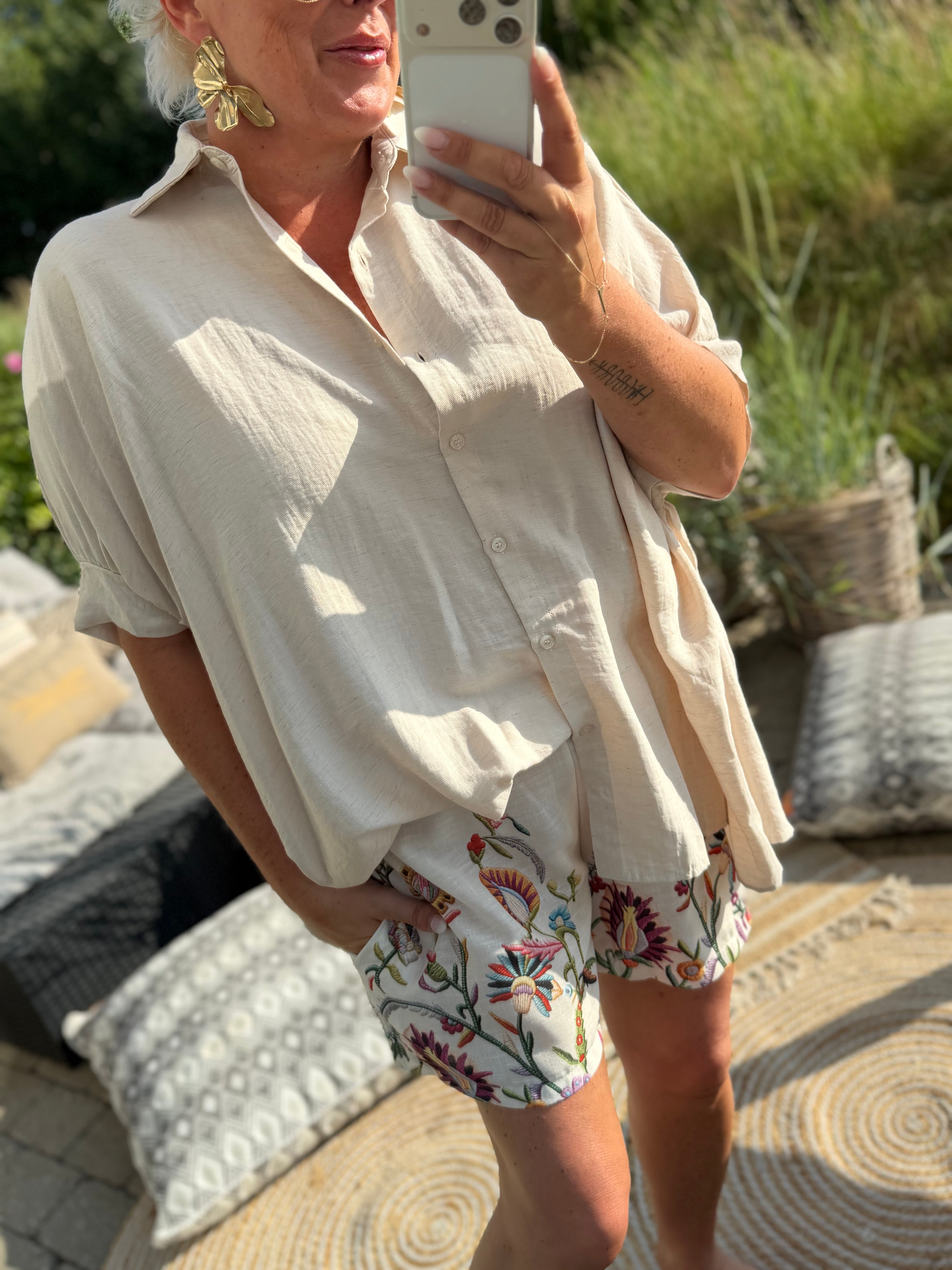 Savana shirt beige