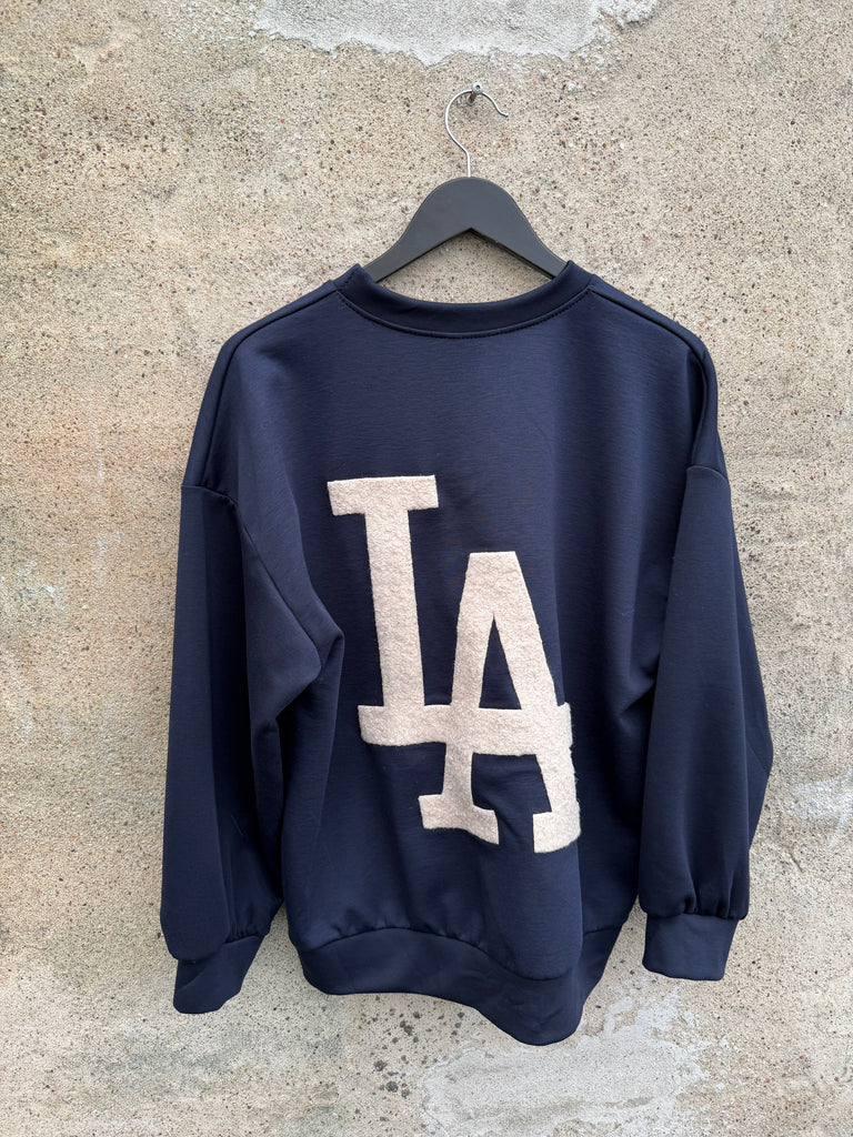 By Engbork  LA sweat bluse + buks navy