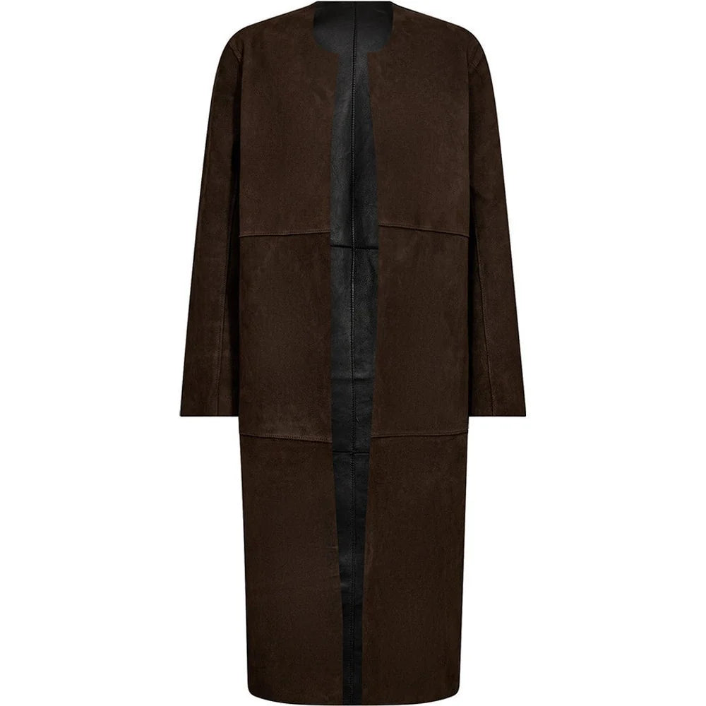 Depeche 51328 Zita jacket dusty brown/black