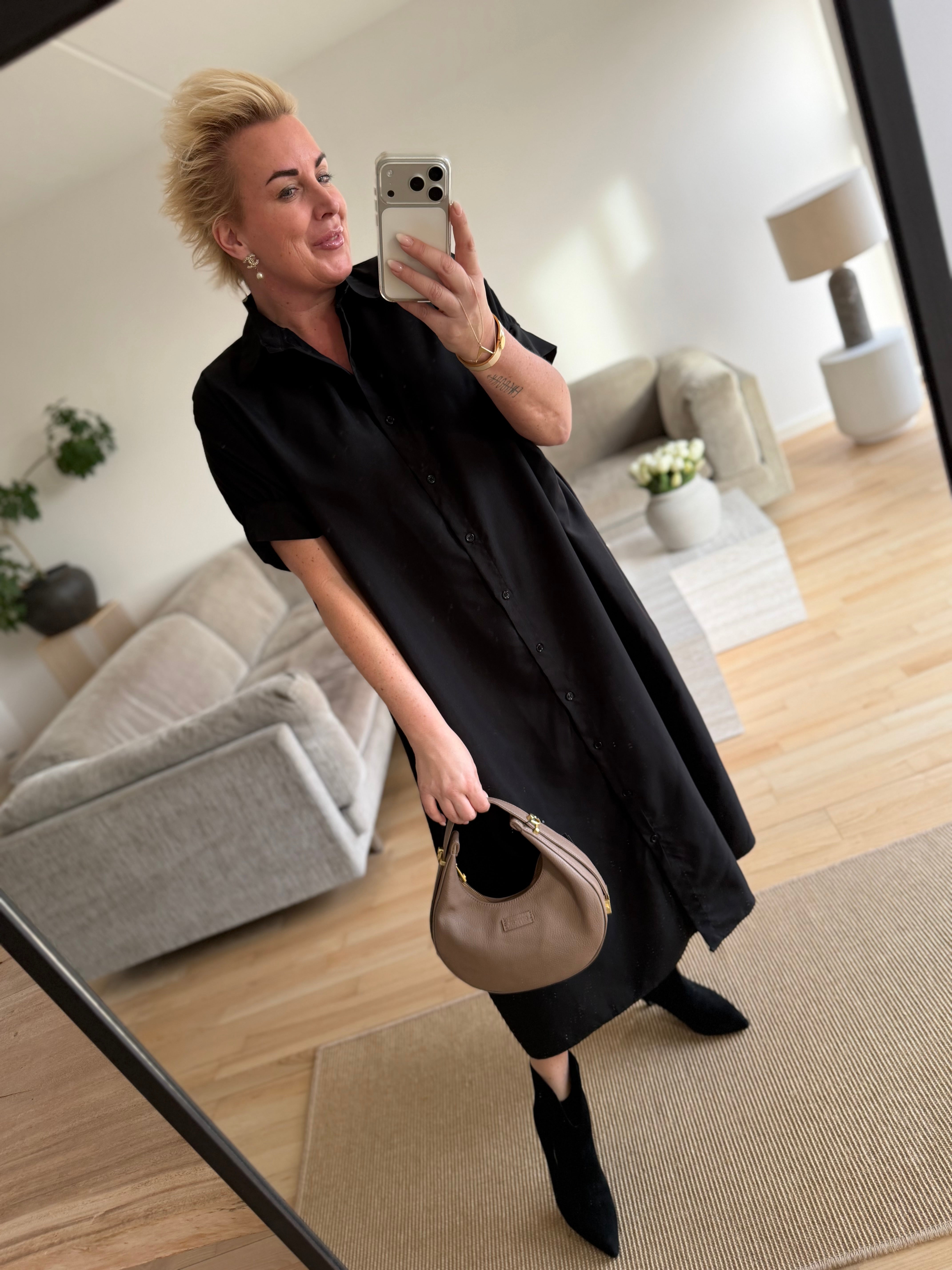 By Engbork Belle 9905 kjole lang black