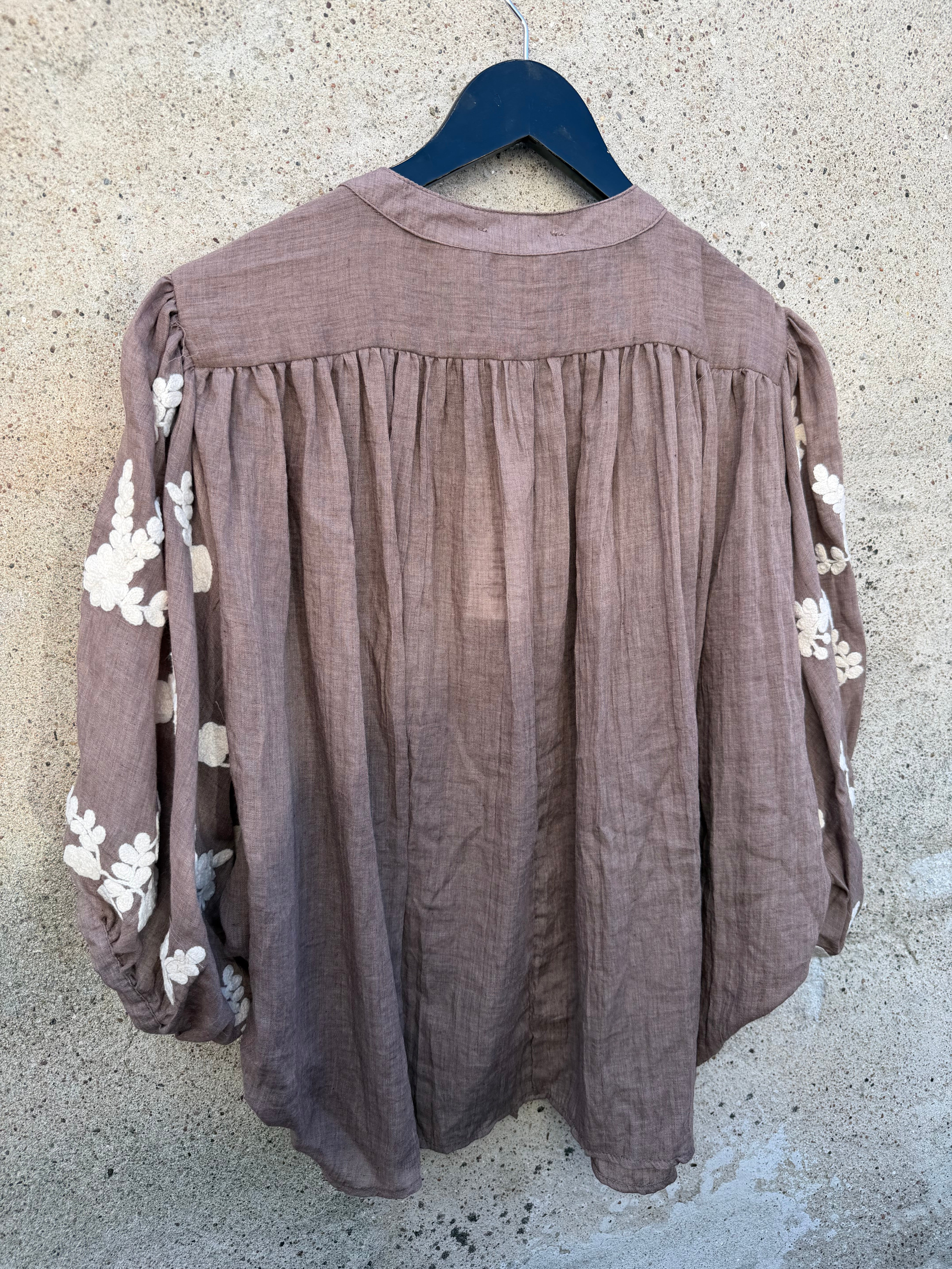 LECOCO 35226 Angie shirt brown