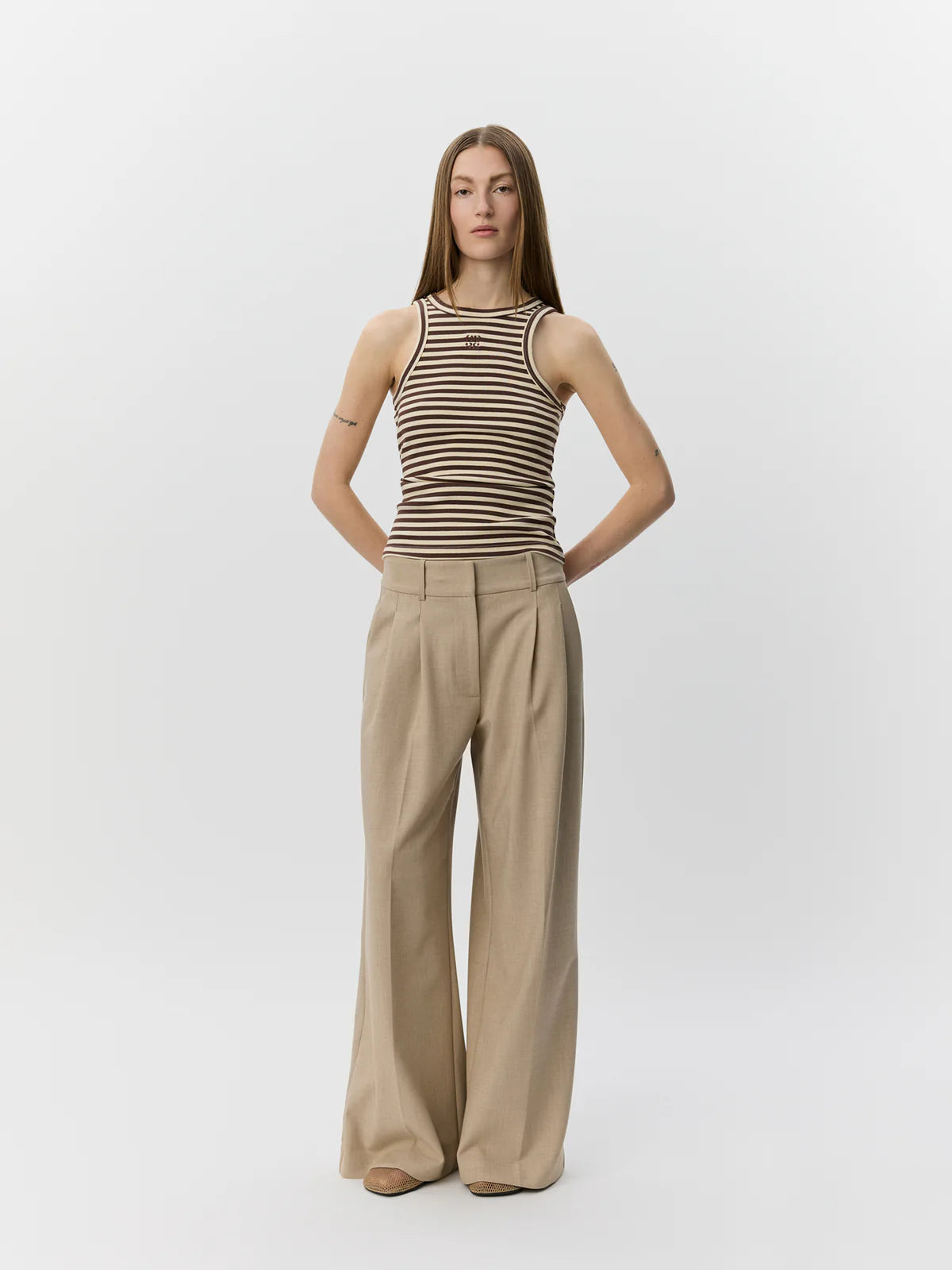 Sofie Schnoor S262360 Beca striped rib tank