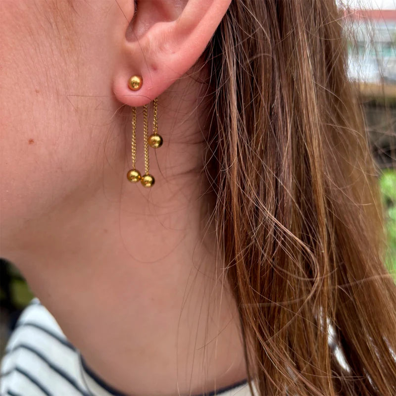 WOLFF jewelry 1194 Big boble earrings G