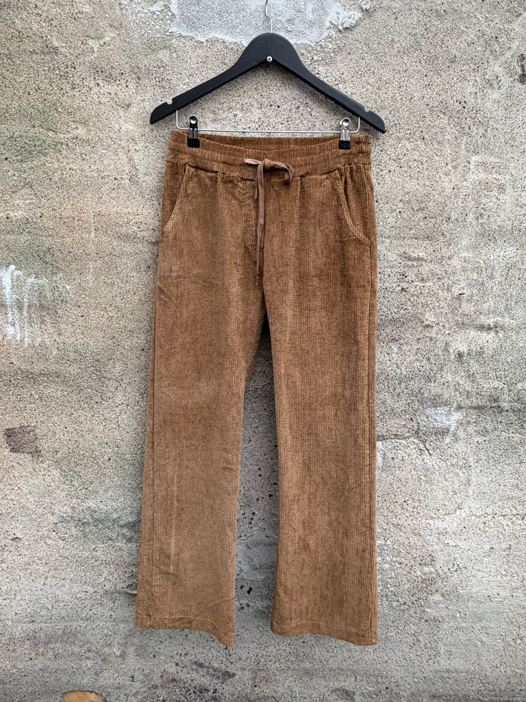 By Engbork rib Cord pants caramel