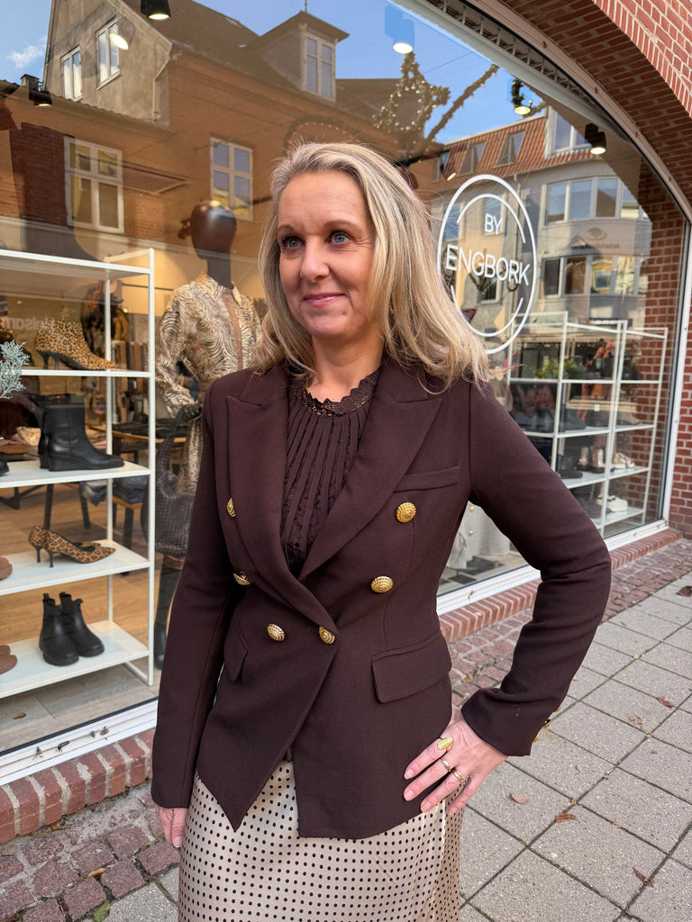 By Engbork Eleanor blazer gold brown