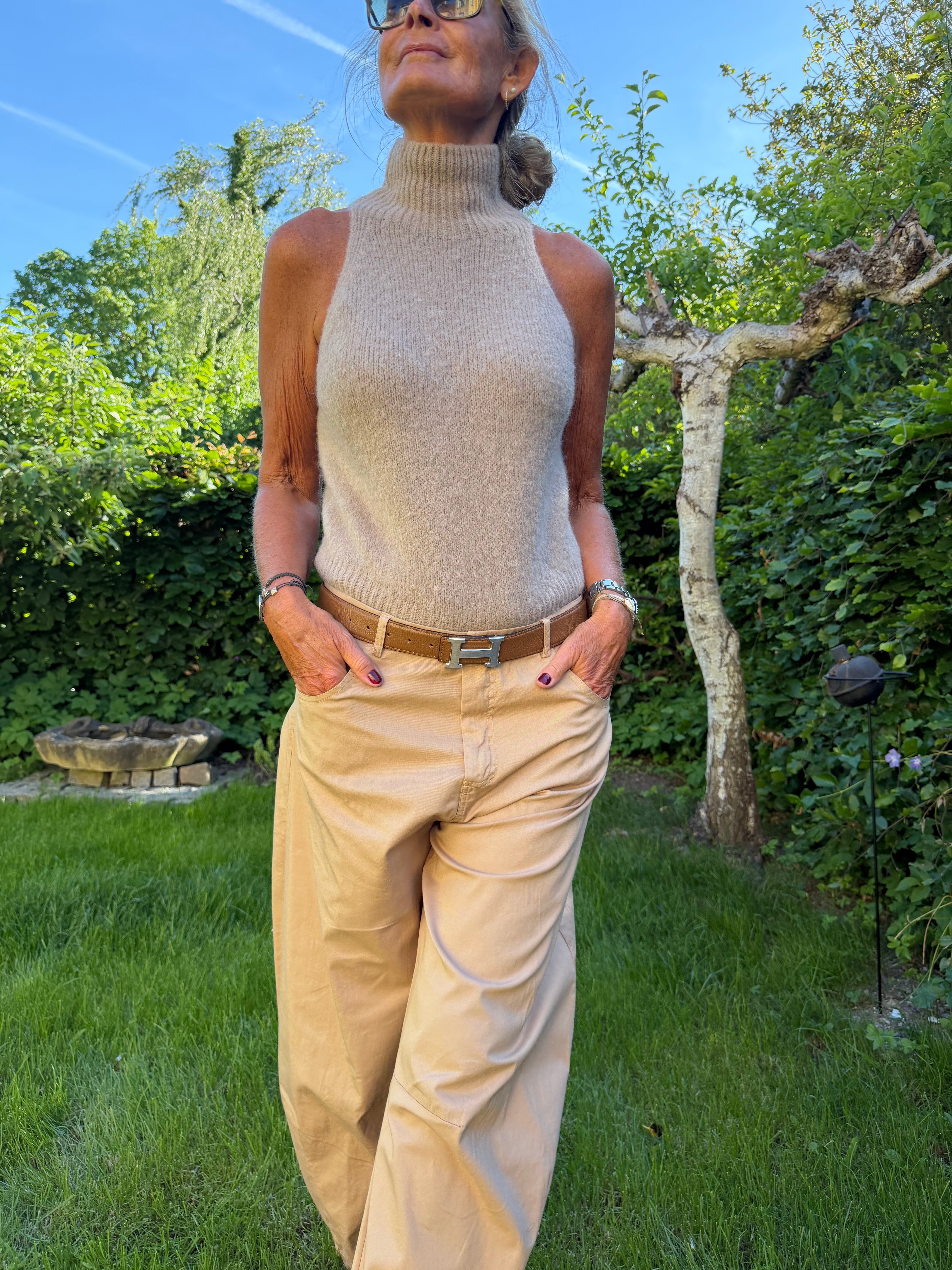 CABANA Living Kaya mohair top fango