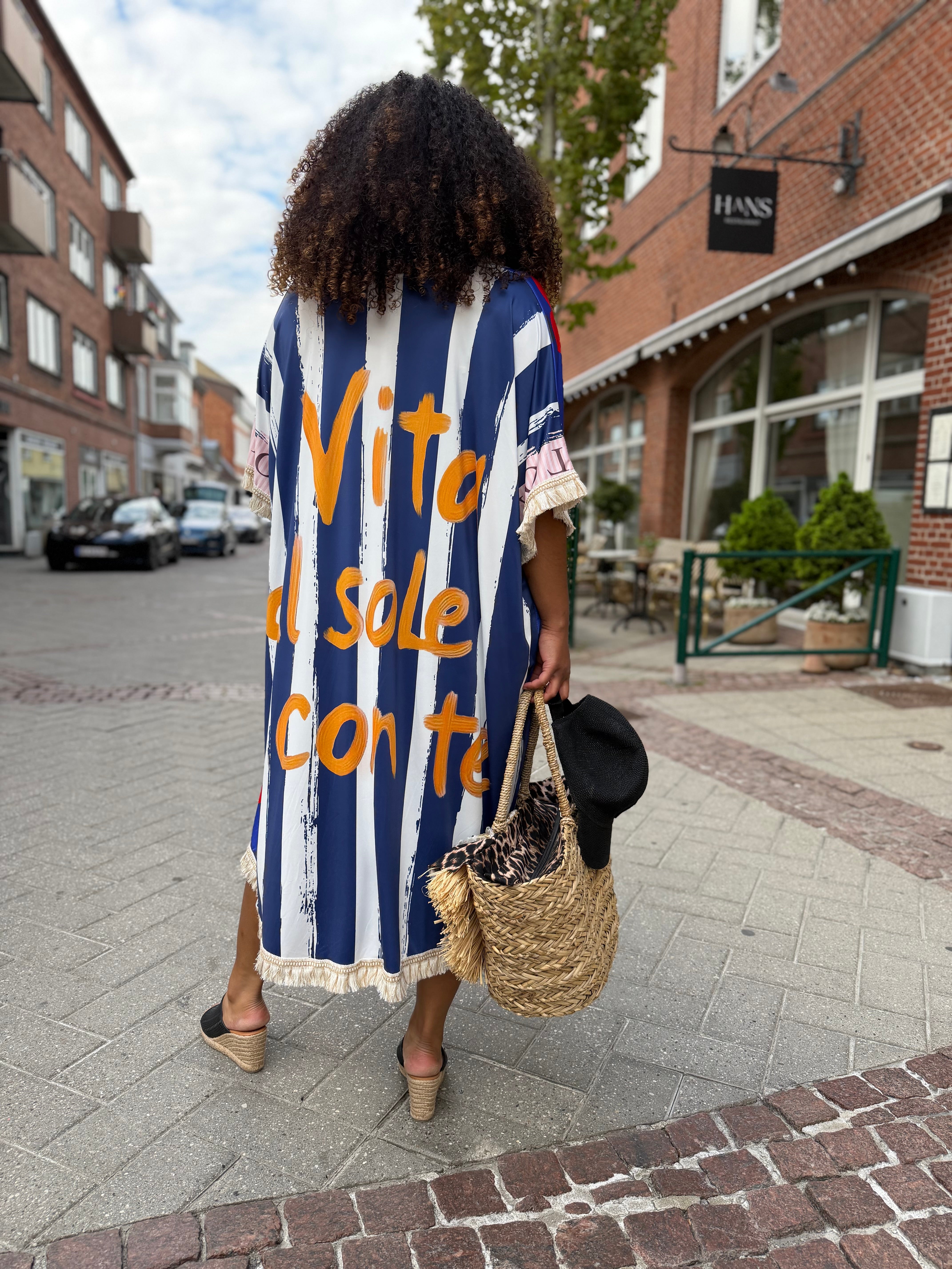Love kimono mix stripe