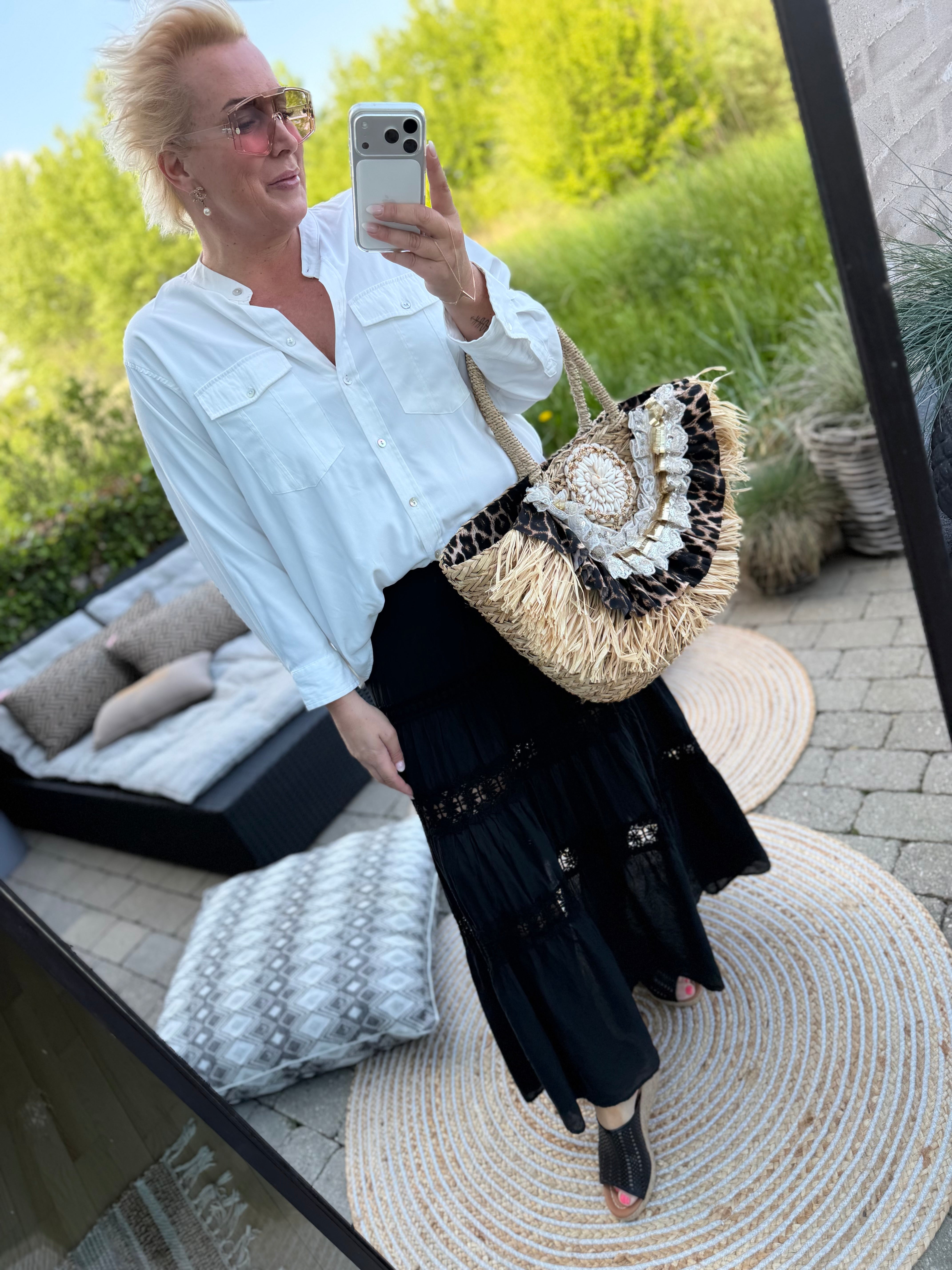 By Engbork Pamela long skirt black