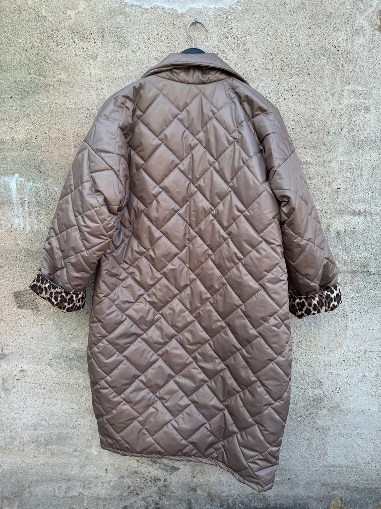 By Engbork Karen quilted jacket mink