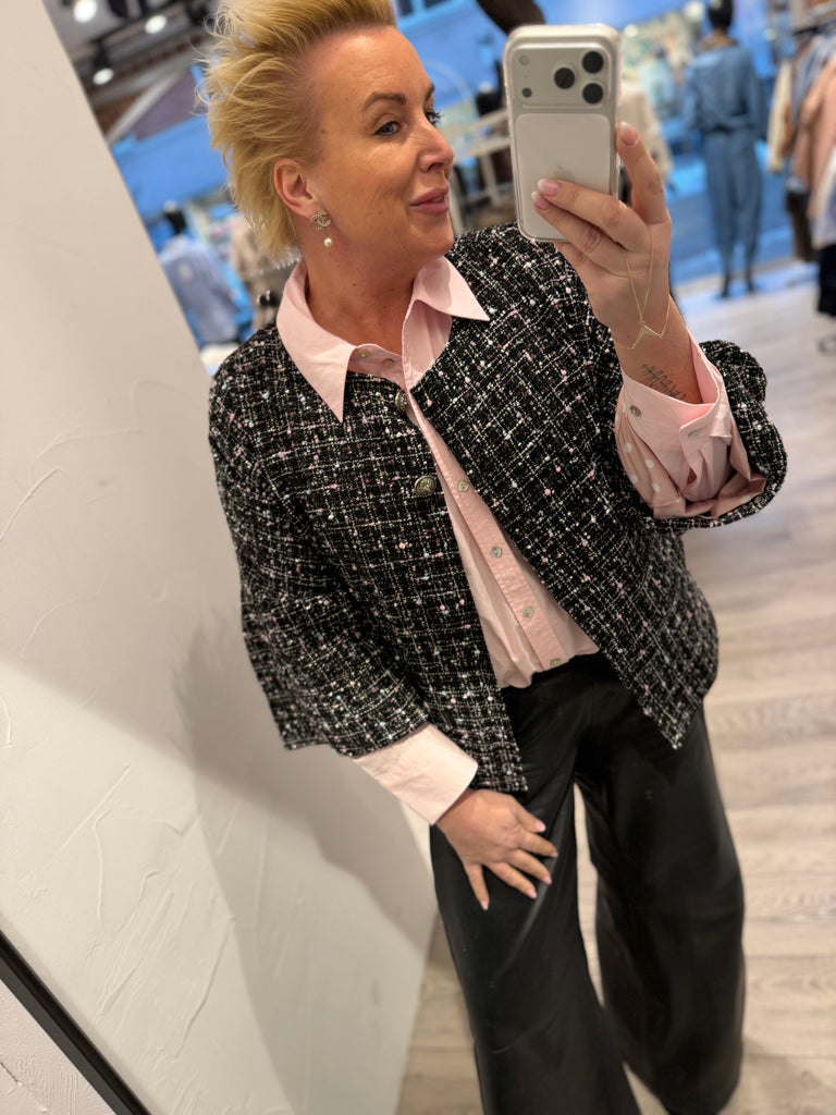 Design By Laerke Alberte kort jakke black