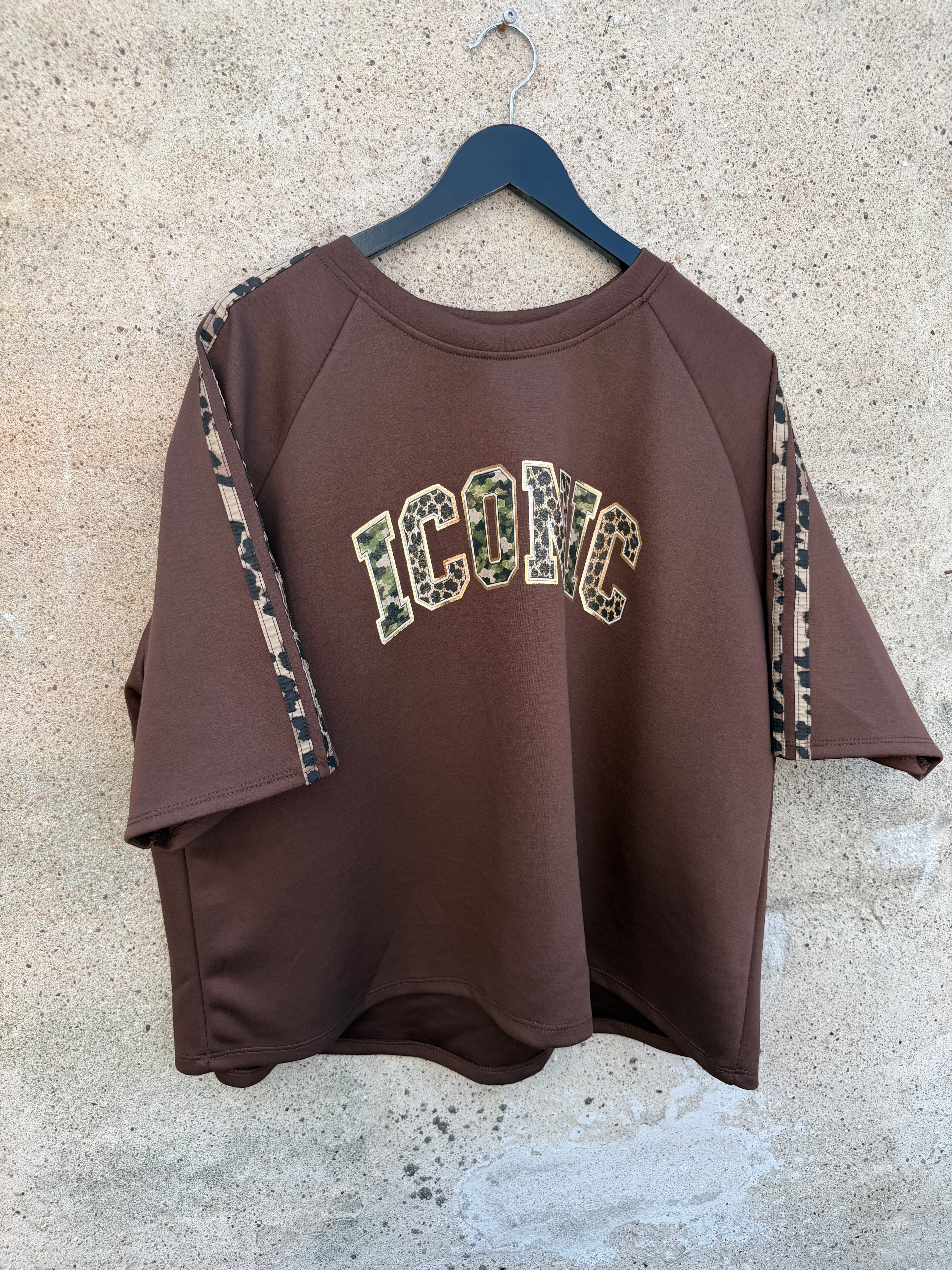 Iconic blouse brown