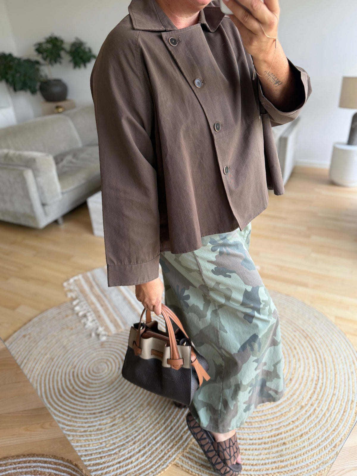 Boho Love B1436 jacket brown