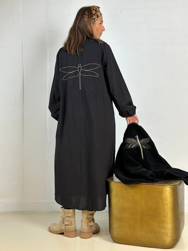 Gaspar 2510713 Kenya dress black