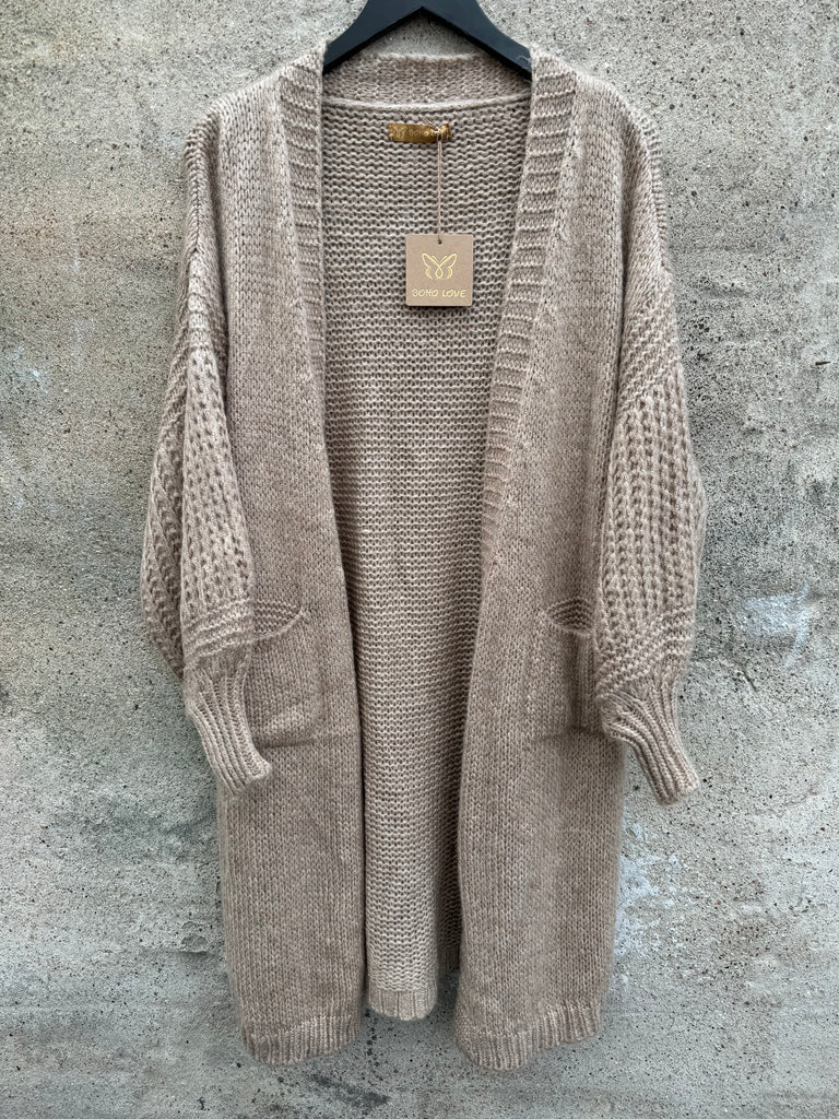 Boho Love B1146 cardigan beige