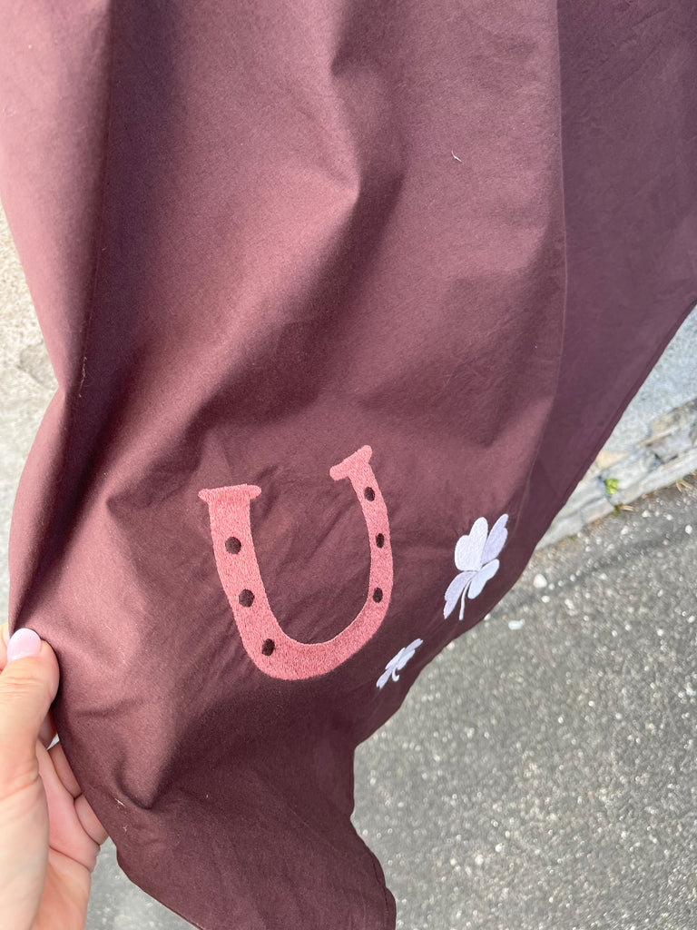 WAUW The good luck dress chocolate