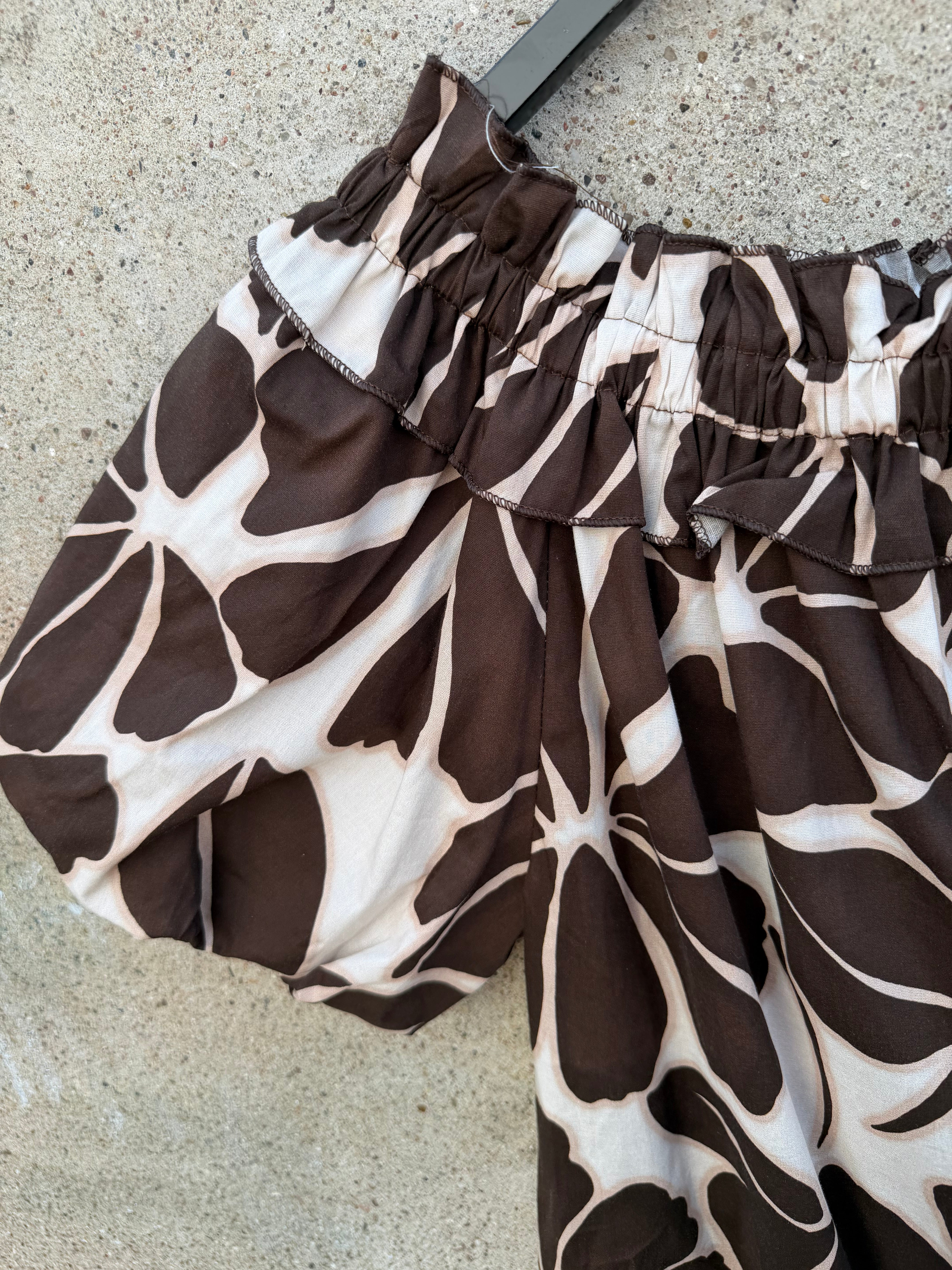 Jayli dress brown print