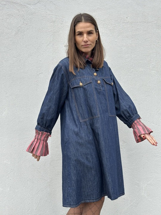 Gaspar 2507720 Rio denim dress dark