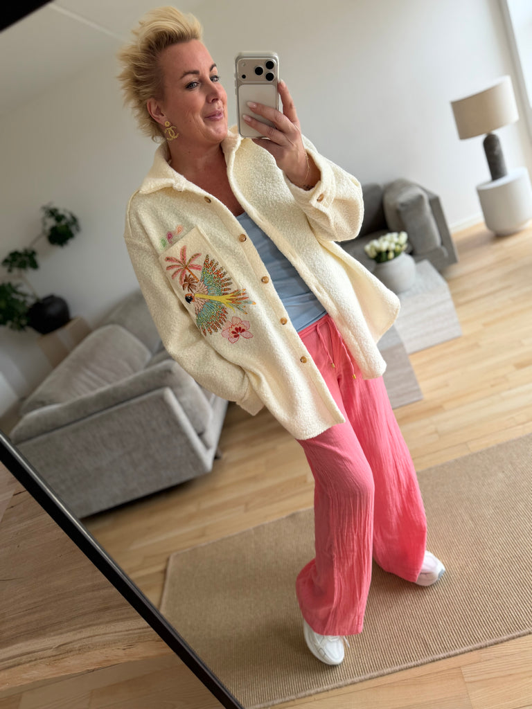 By Engbork palma skjorte mix offwhite