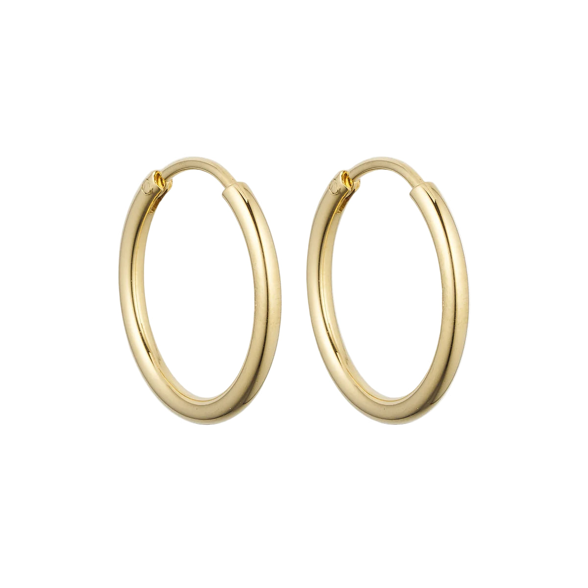 WOLFF jewelry 986-20 Classic hoops G