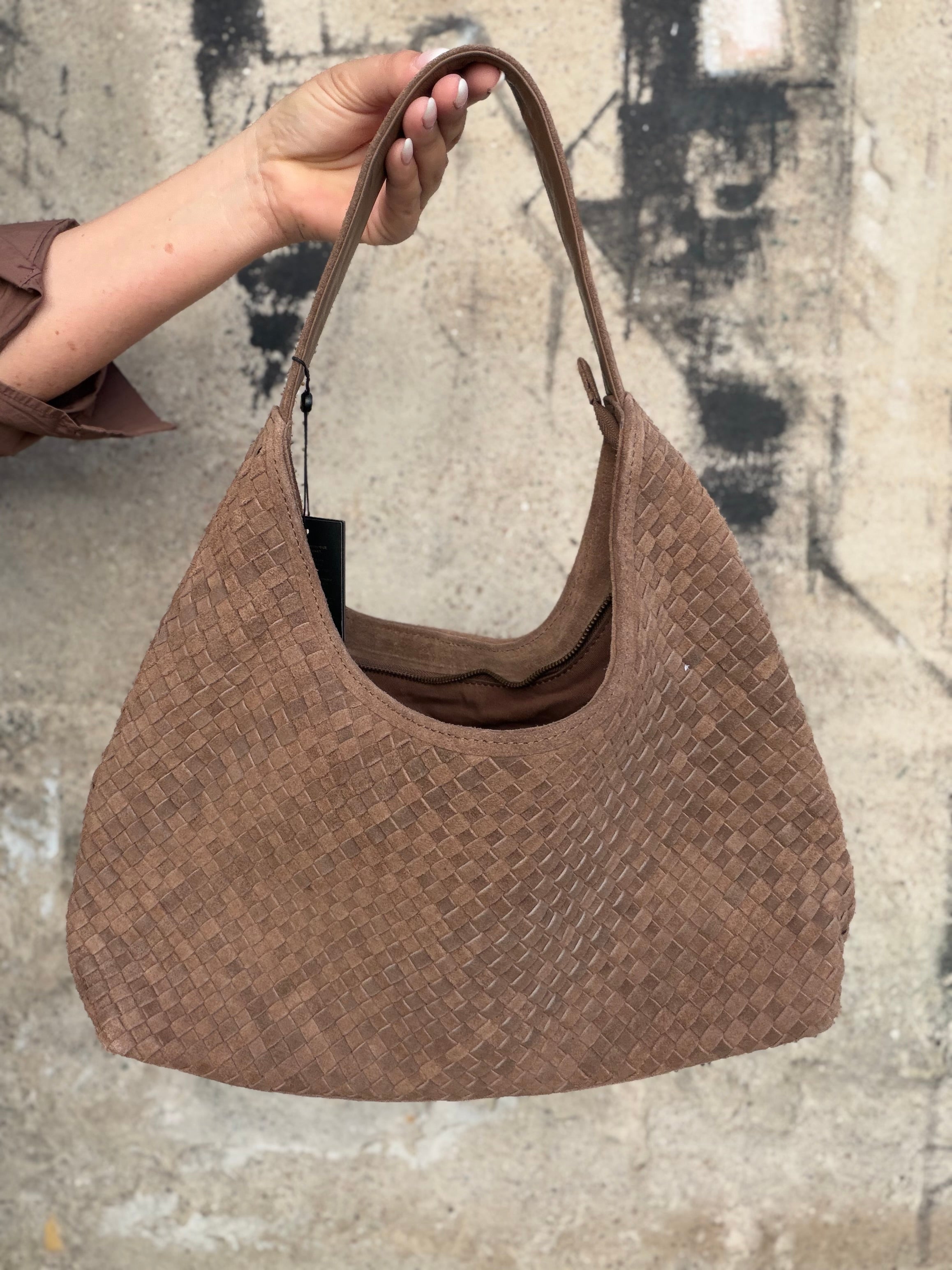 Depeche 17076 Berlin handbag mud