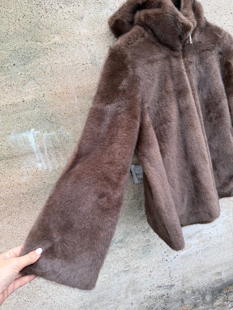 By Engbork Norma faux fur brown