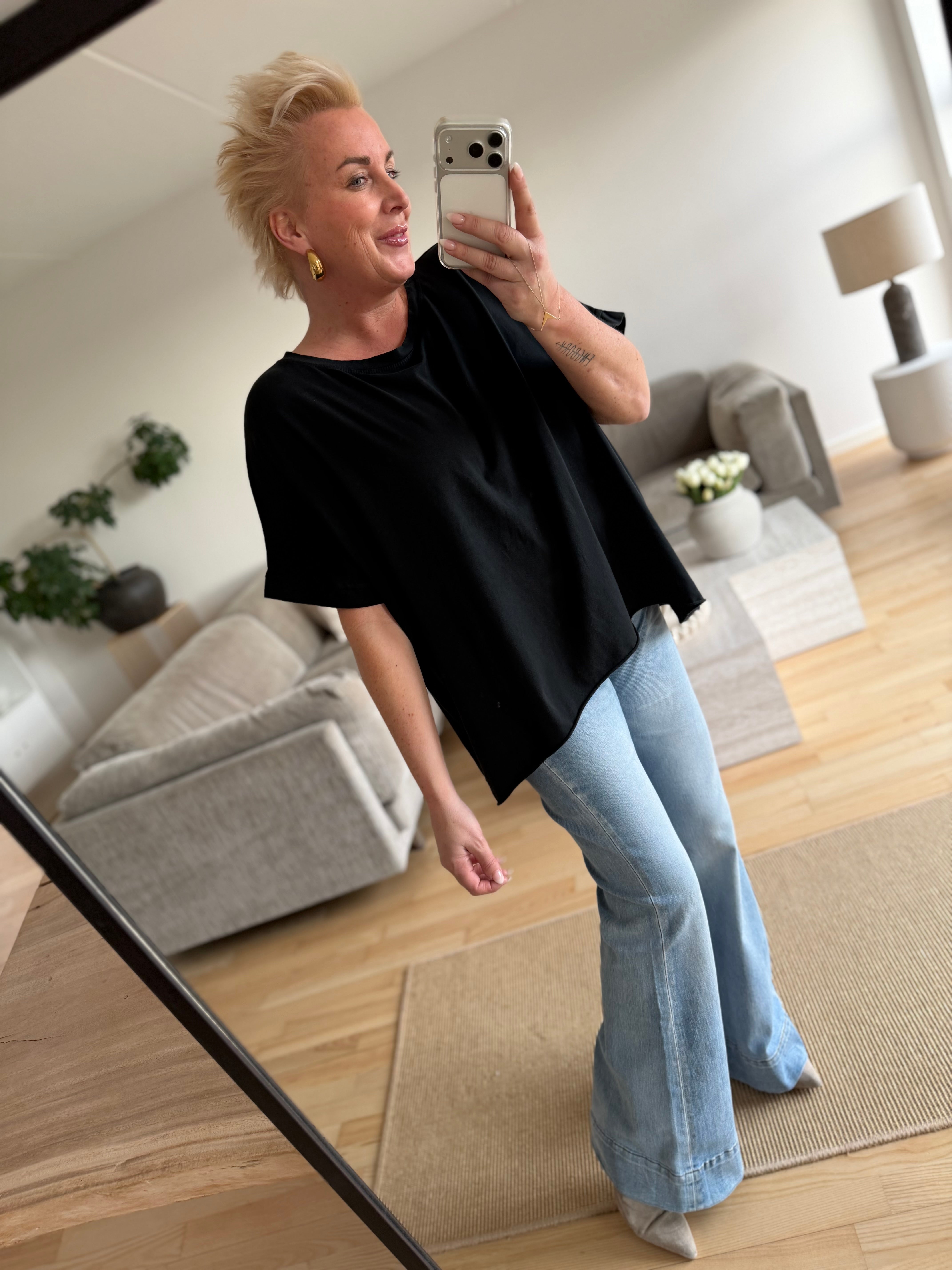 Bondi oversize T-shirt black