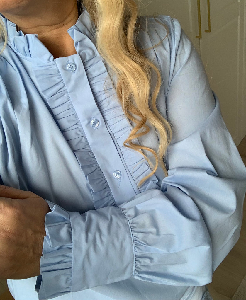 Boho Love B1197 shirt sky blue