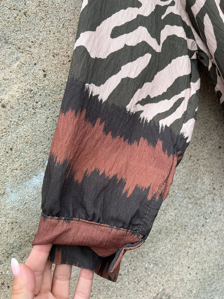 LECOCO 34558 Sara kjole army