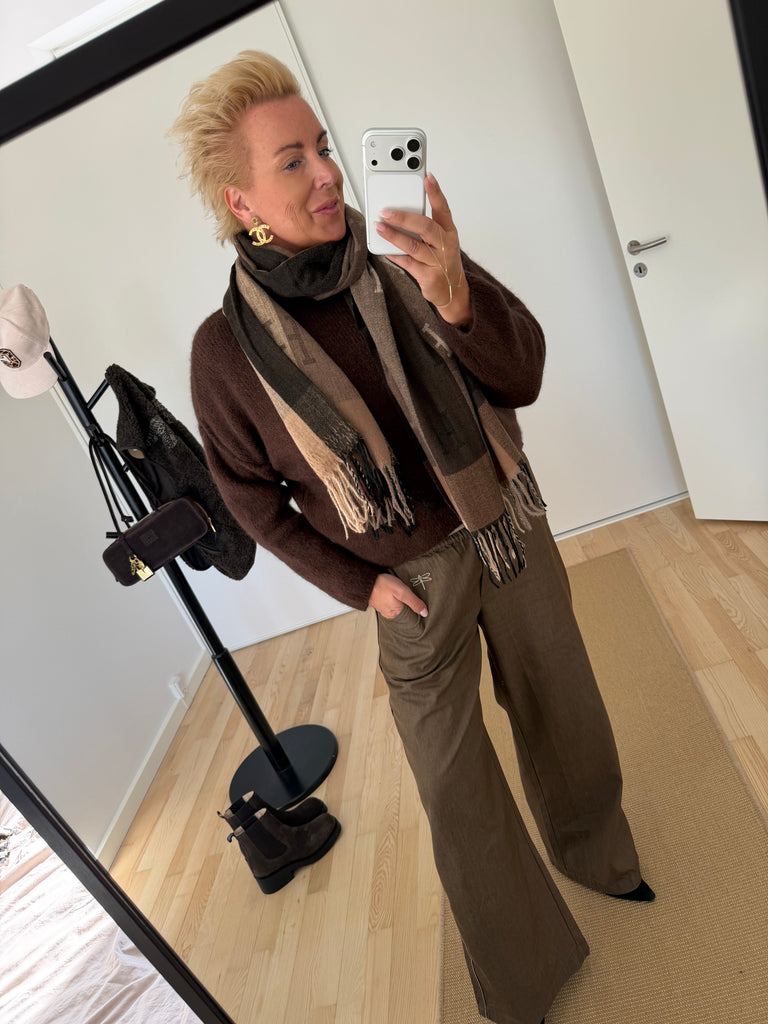 Tørklæde 0253-05 H letter brown